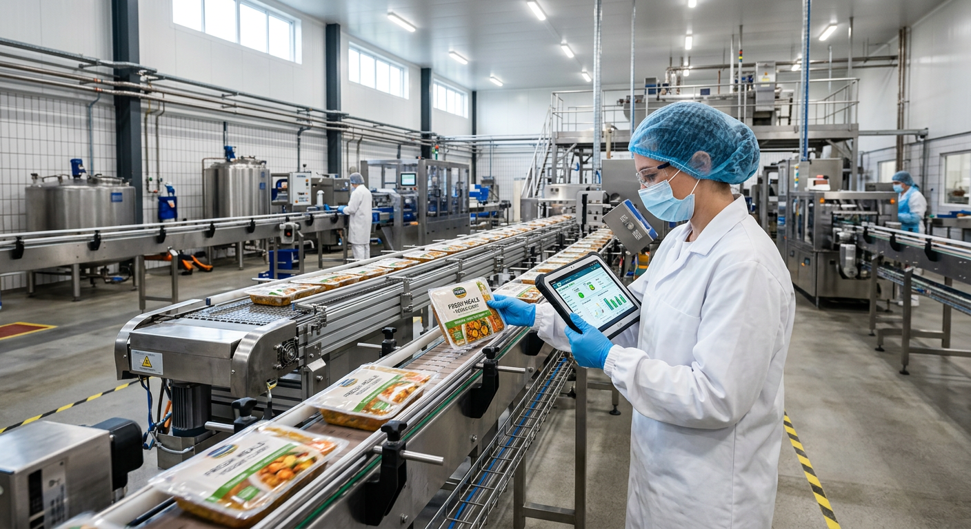 Industria Alimentaria, Inocuidad y Trazabilidad Verificable